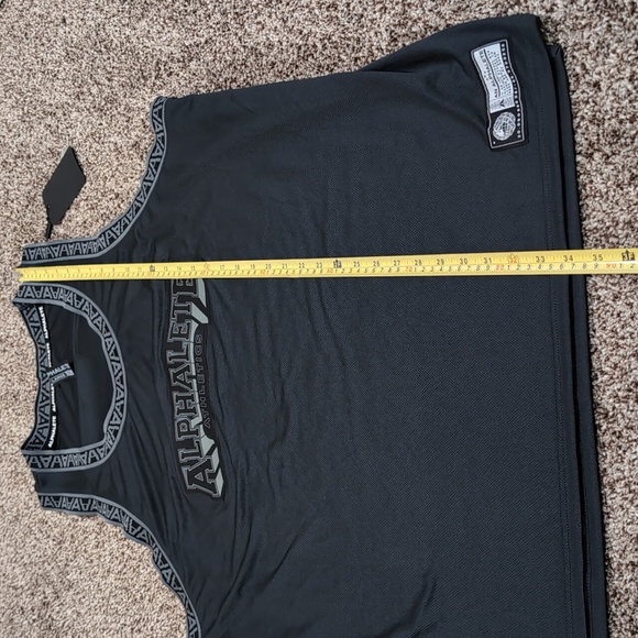 NWT Alphalete Men's Varsity Basketball Tank Top Jersey Size 3XL - Picture 6 of 10